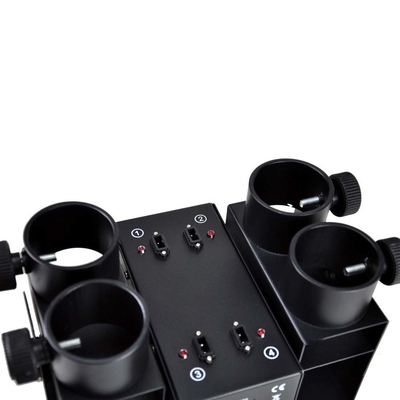 120W 4 teste elettronica lanciatore di confetti macchina con controllo DMX per matrimonio compleanno confetti cannone
