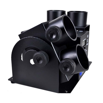 120W 4 teste elettronica lanciatore di confetti macchina con controllo DMX per matrimonio compleanno confetti cannone