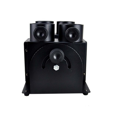 120W 4 teste elettronica lanciatore di confetti macchina con controllo DMX per matrimonio compleanno confetti cannone