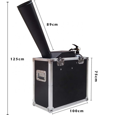 100W Controllo elettrico Confetti Machine Trachea 3m Mini LED Confetti Blast Machine