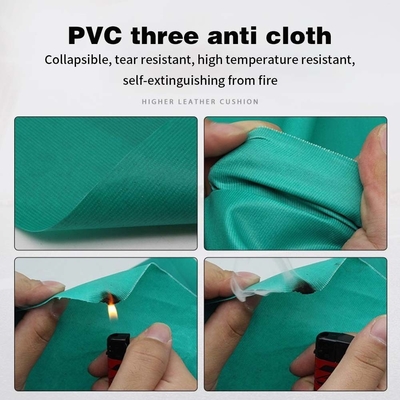 Prevenzione del fuoco Tessuto rivestito di fibra di vetro in silicone Dimensione personalizzata Tessuto rivestito di fibra di vetro in silicone