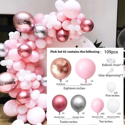 Kit di arco di palloncino rosa blu oro per festa di compleanno matrimonio baby doccia forniture di decorazione