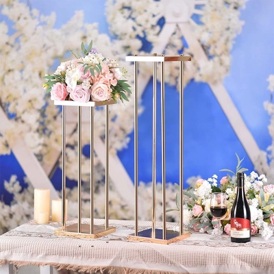 Rack di fiori verticale durevole per la decorazione interna e per le mostre floreali di nozze Elegante e resistente