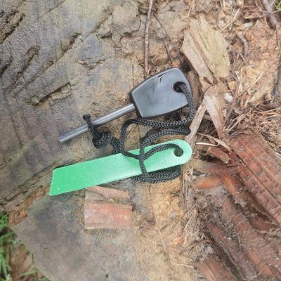 Mini portabile di emergenza di sopravvivenza di magnesio con raschiatore