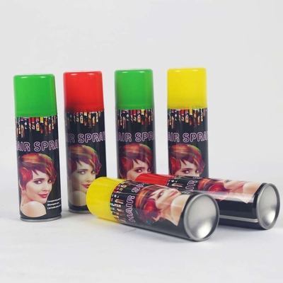 Fornitura popolare per feste 250 ml Spray temporaneo per capelli luccicanti Magia Spray per capelli colorato