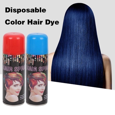 Fornitura popolare per feste 250 ml Spray temporaneo per capelli luccicanti Magia Spray per capelli colorato