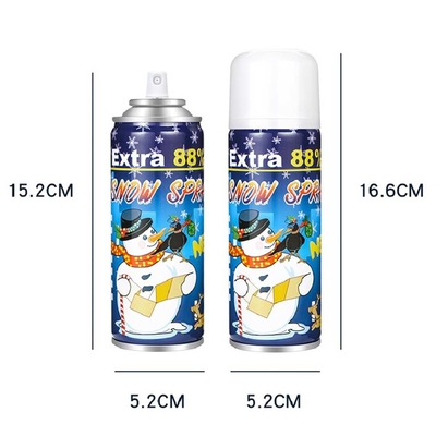 Vendita all'ingrosso Party Snow Spray Artificiale Snow Spray può OEM accettato per divertimento Decorazione di matrimonio compleanno