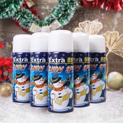 Vendita all'ingrosso Party Snow Spray Artificiale Snow Spray può OEM accettato per divertimento Decorazione di matrimonio compleanno