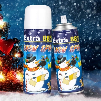 Vendita all'ingrosso Party Snow Spray Artificiale Snow Spray può OEM accettato per divertimento Decorazione di matrimonio compleanno