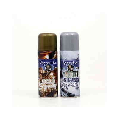 Spray d'argento d'oro multifunzione festa Natale nuovo anno nuovo anno Halloween laurea Diwali festa di San Valentino